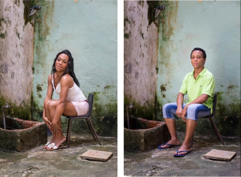 Cuban transsexuals — before and after sex change Cuban transsexuals — before and after sex change
