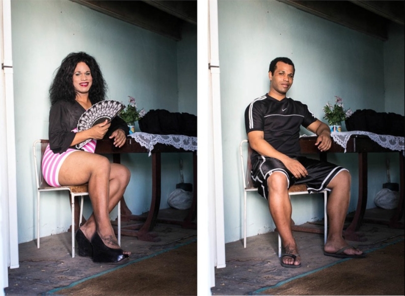 Cuban transsexuals — before and after sex change Cuban transsexuals — before and after sex change