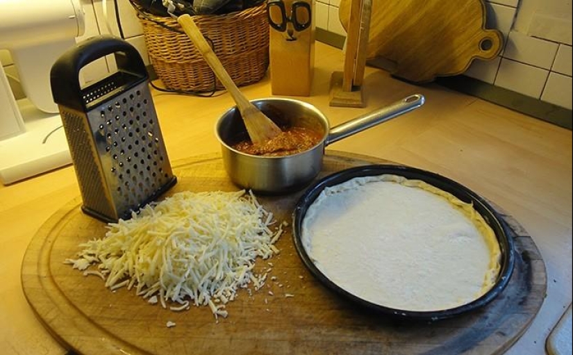 Día de primavera en el pueblo ruso