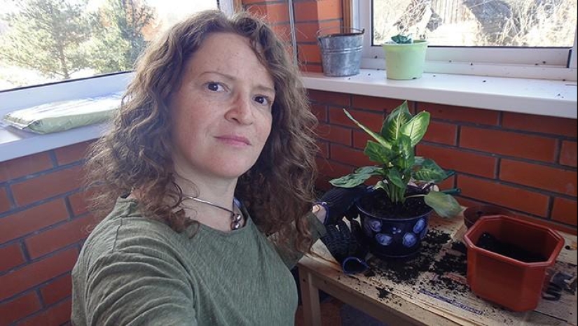 Día de primavera en el pueblo ruso