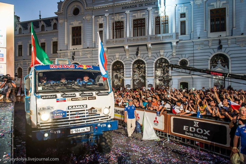 Dakar 2014. Final de carrera y podio Dakar 2014. Final de carrera y podio