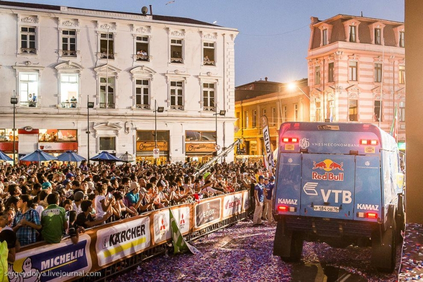 Dakar 2014. Final de carrera y podio Dakar 2014. Final de carrera y podio