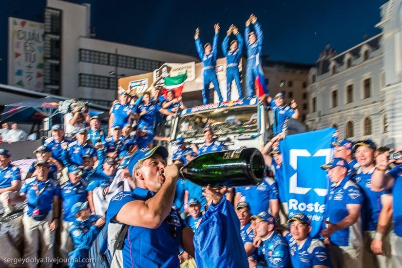 Dakar 2014. Final de carrera y podio Dakar 2014. Final de carrera y podio