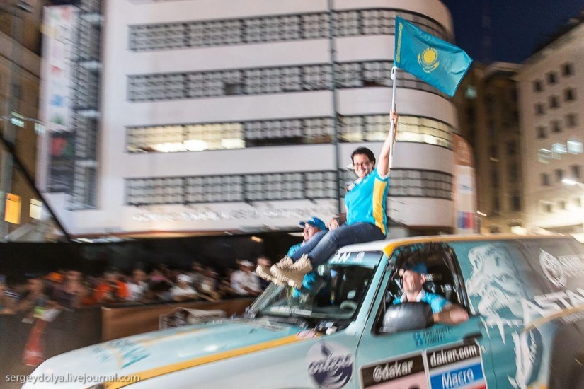 Dakar 2014. Final de carrera y podio Dakar 2014. Final de carrera y podio