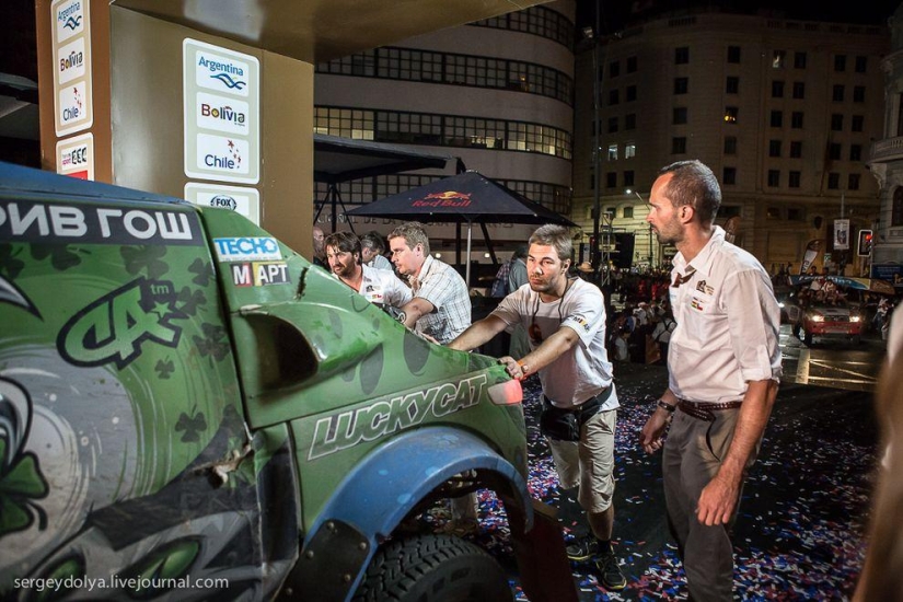 Dakar 2014. Final de carrera y podio Dakar 2014. Final de carrera y podio