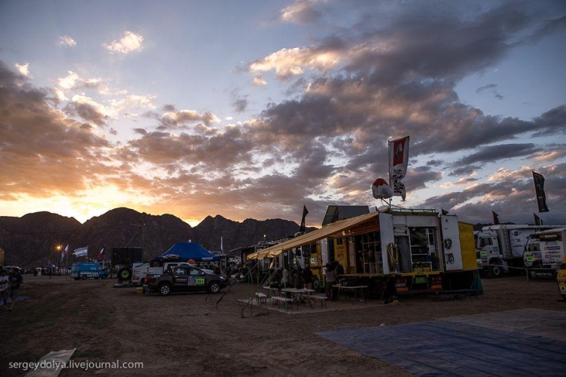 Dakar 2014. Noche en vivac