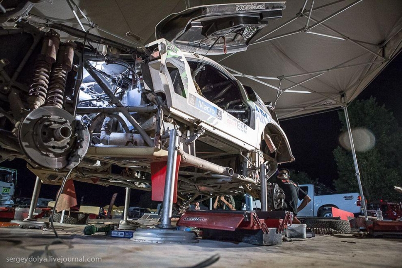 Dakar 2014. Noche en vivac