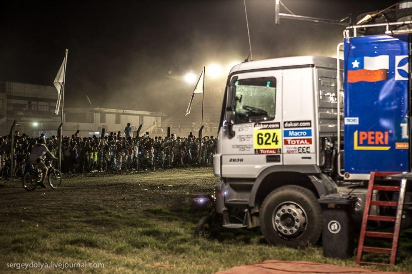 Dakar 2014. Noche en vivac