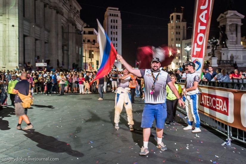 Dakar 2014. Race final and podium Dakar 2014. Race final and podium