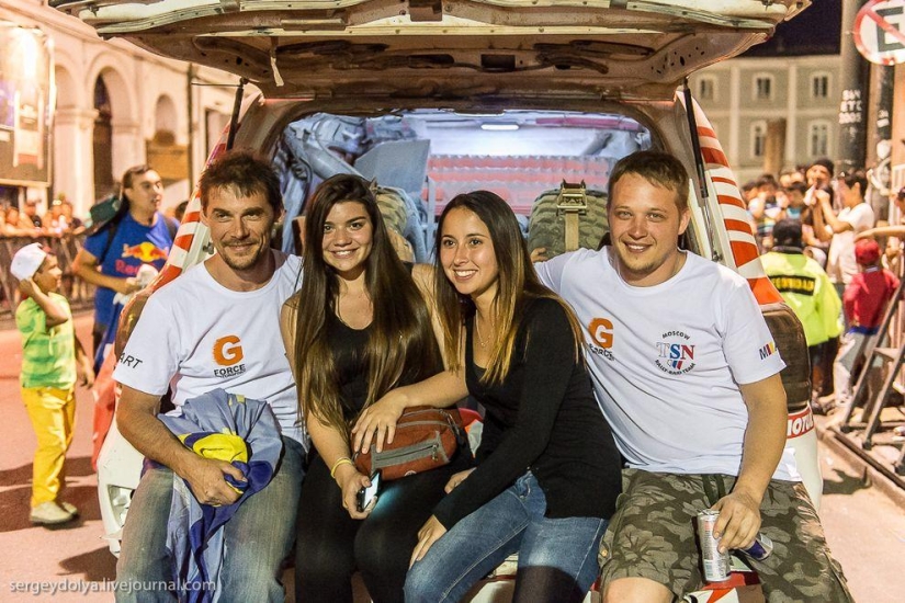 Dakar 2014. Race final and podium Dakar 2014. Race final and podium