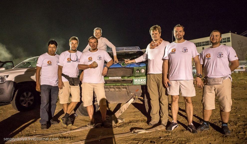 Dakar 2014. Race final and podium Dakar 2014. Race final and podium