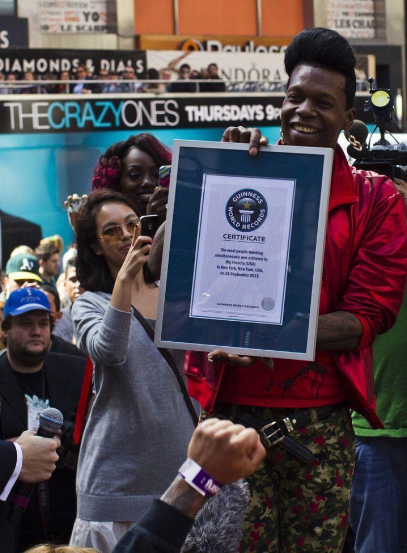 Danza sucia entró en el Libro de los Récords