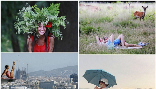 Días calurosos de verano 2013