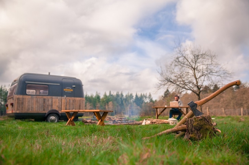 ¡De la oficina al bosque! ¡De la oficina al bosque!