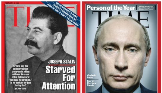 De Stalin a Putin: nuestros compatriotas en la portada de Time