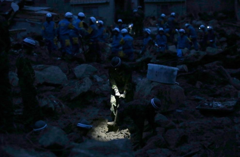 Deadly landslides hit Japan
