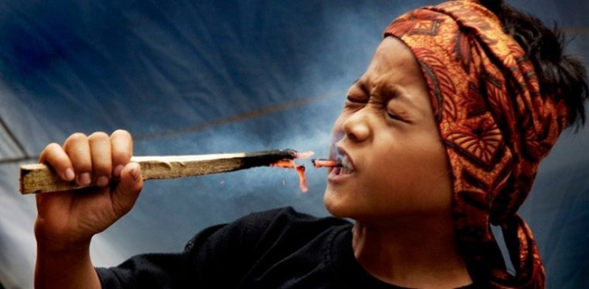 Debus self-torture festival in Indonesia