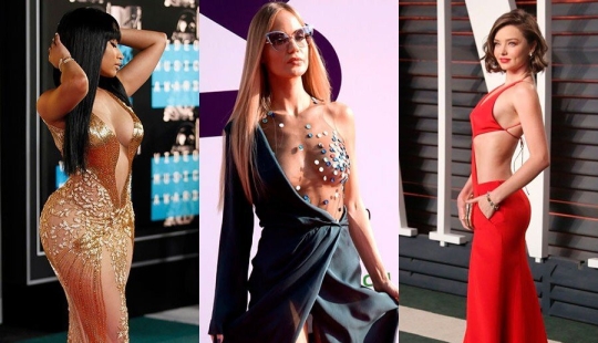 Demasiado franco: 9 estrellas que aman la ropa provocativa