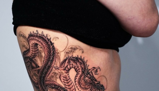 Desata el fuego interior con estas 10 ideas de tatuajes de dragones Desata el fuego interior con estas 10 ideas de tatuajes de dragones