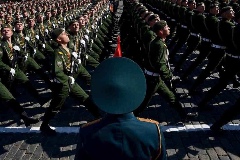 Desfile de la victoria en la Plaza Roja Desfile de la victoria en la Plaza Roja