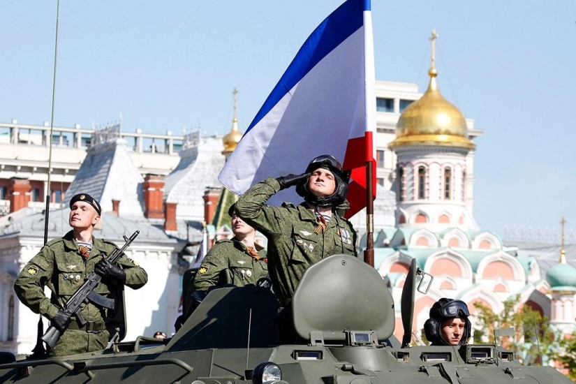 Desfile de la victoria en la Plaza Roja Desfile de la victoria en la Plaza Roja