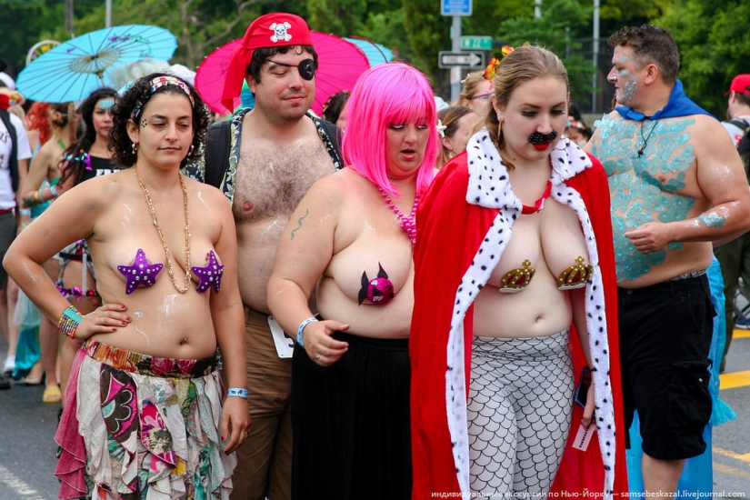 Desfile de sirenas: el buen espectáculo de monstruos de Brooklyn