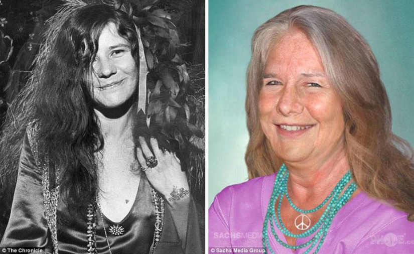 Designers aged dead rock heroes