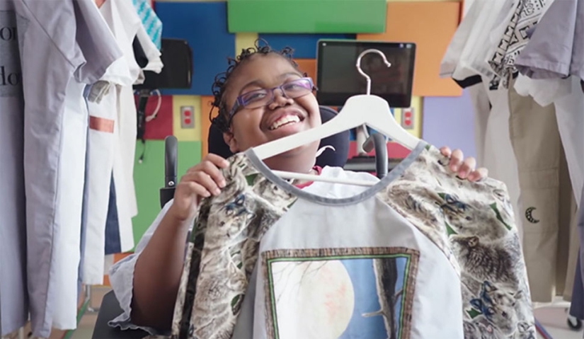 Designers have transformed dull hospital clothes to cheer up sick children Designers have transformed dull hospital clothes to cheer up sick children