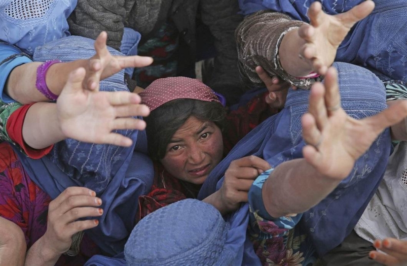 Deslizamiento de tierra en Afganistán
