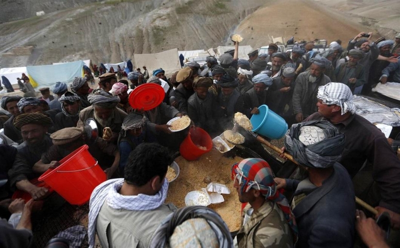 Deslizamiento de tierra en Afganistán
