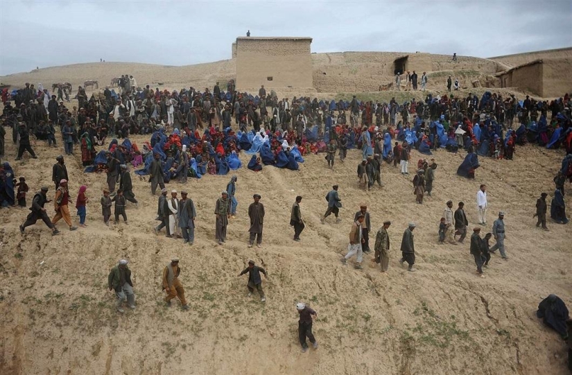 Deslizamiento de tierra en Afganistán