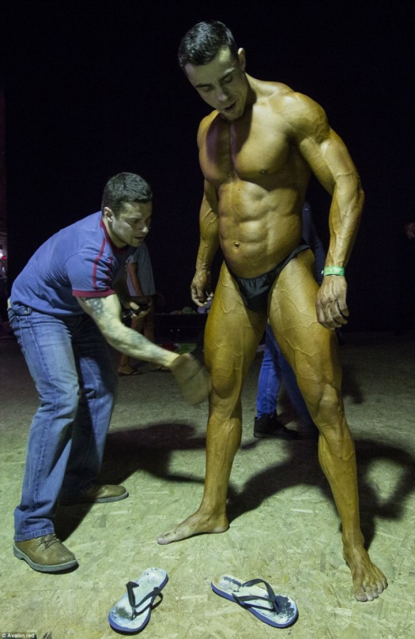 Detrás de escena de la Copa Abierta de Culturismo en Omsk Detrás de escena de la Copa Abierta de Culturismo en Omsk