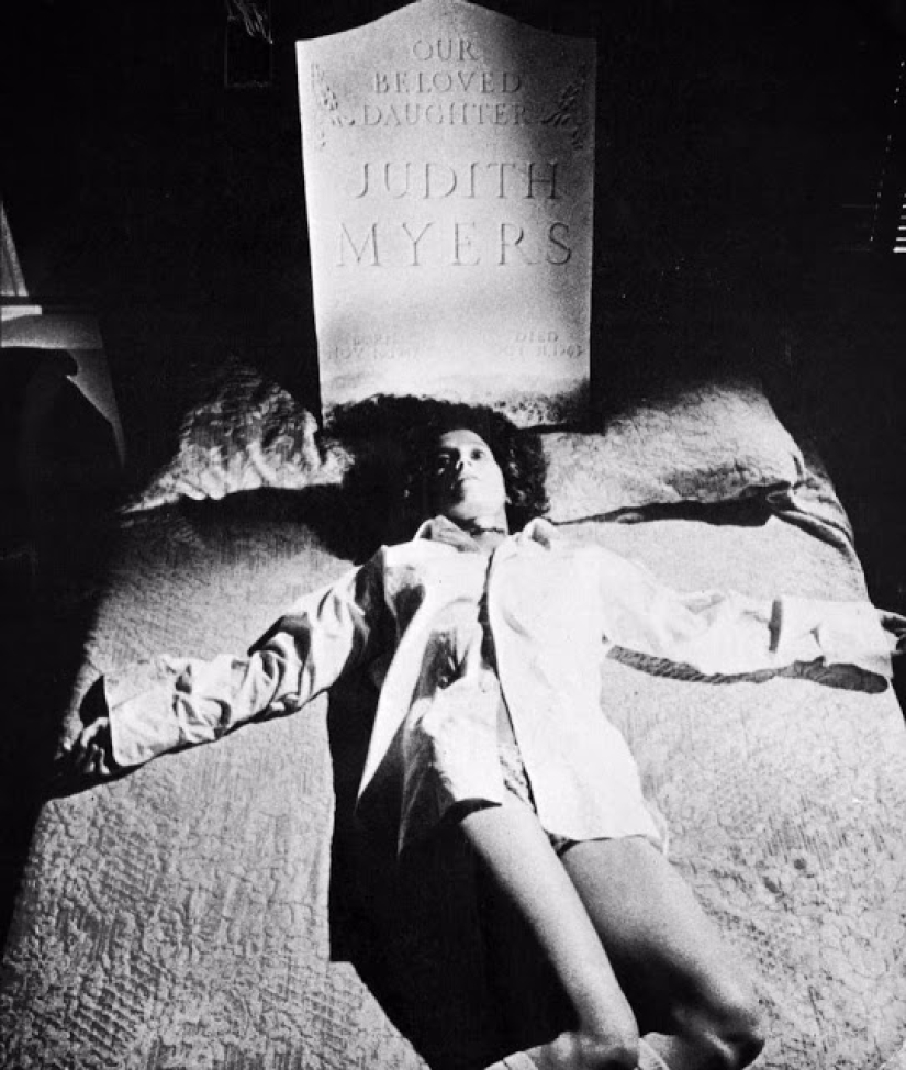 Detrás de escena de la filmación de la película "Halloween" - clásicos del terror