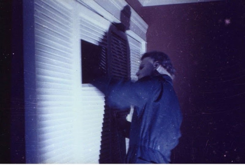 Detrás de escena de la filmación de la película "Halloween" - clásicos del terror