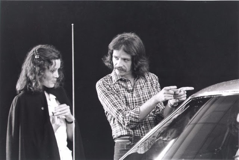 Detrás de escena de la filmación de la película "Halloween" - clásicos del terror