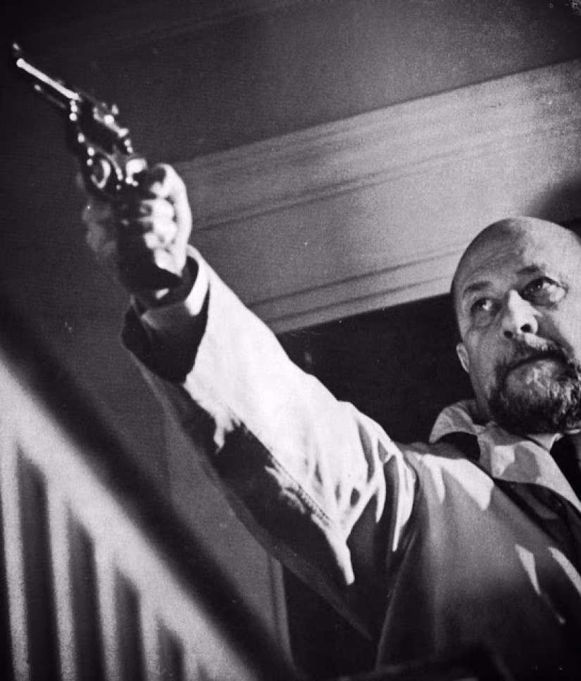 Detrás de escena de la filmación de la película "Halloween" - clásicos del terror