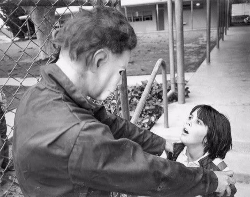 Detrás de escena de la filmación de la película "Halloween" - clásicos del terror