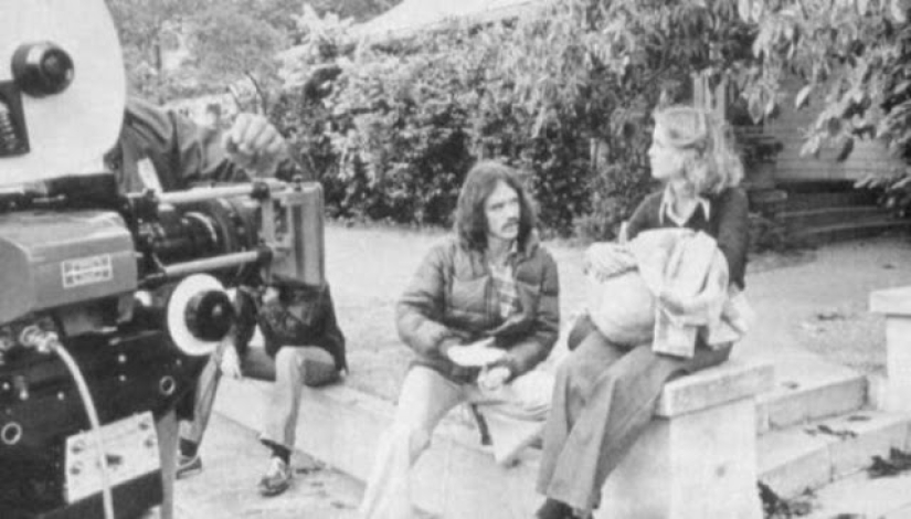 Detrás de escena de la filmación de la película "Halloween" - clásicos del terror