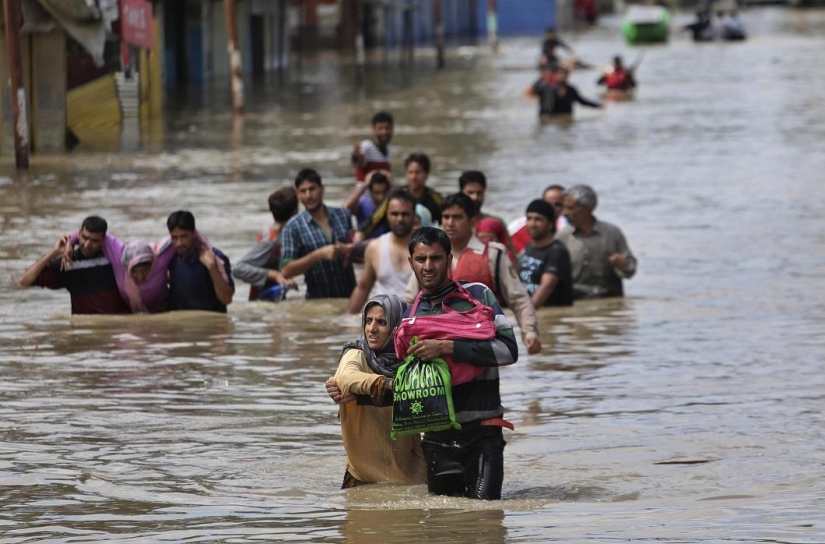 Devastating floods in India and Pakistan