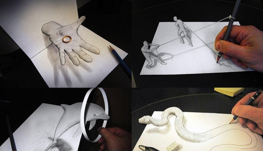 Dibujos en 3D alucinantes