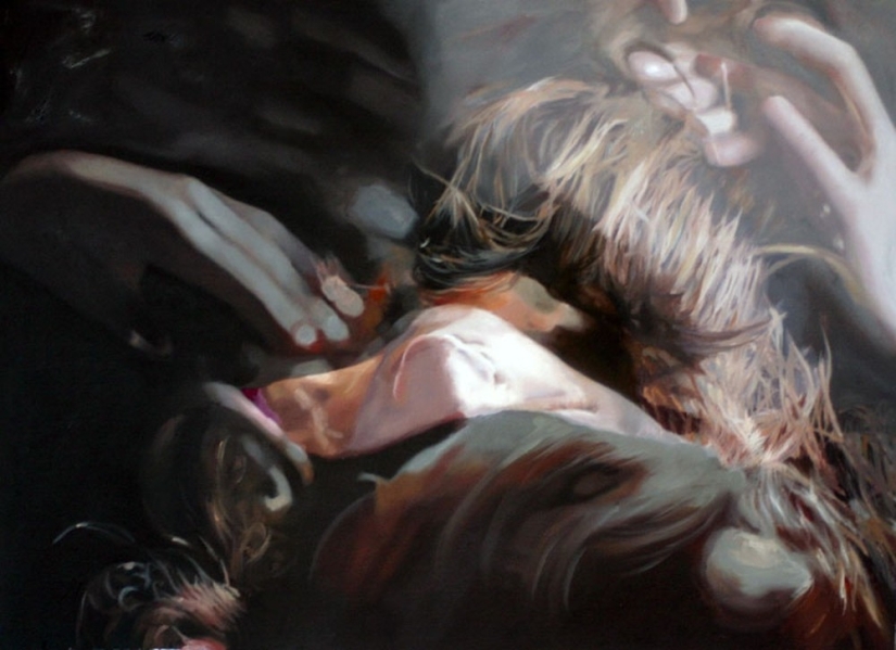 Doble exposición en lienzos de Pacayla Rae Bean Doble exposición en lienzos de Pacayla Rae Bean