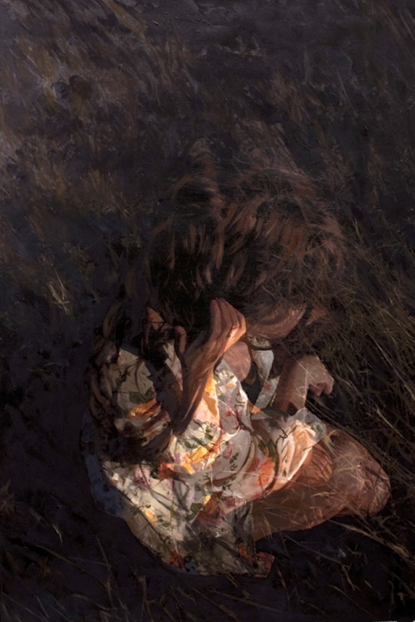 Doble exposición en lienzos de Pacayla Rae Bean Doble exposición en lienzos de Pacayla Rae Bean