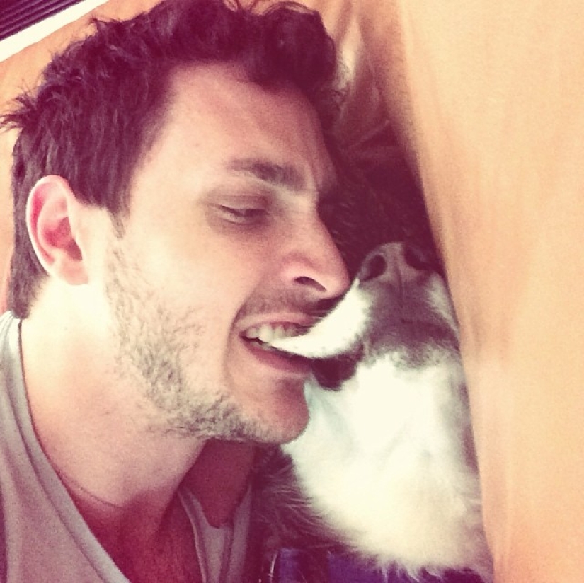 ¡Doctor sexy y su glorioso husky!