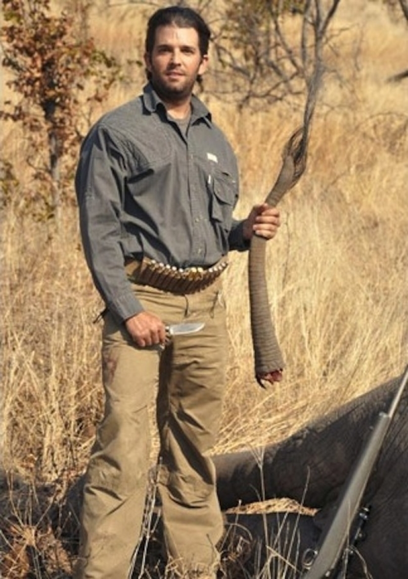 Donald Trump's Sons love to kill animals Donald Trump's Sons love to kill animals