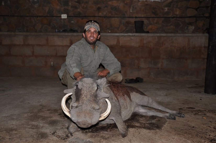 Donald Trump's Sons love to kill animals Donald Trump's Sons love to kill animals