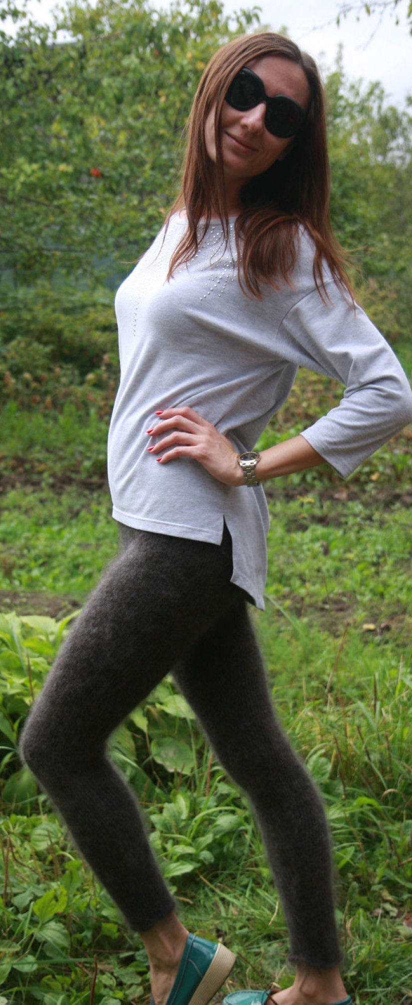 Downy yoga pants — the latest Orenburg hit