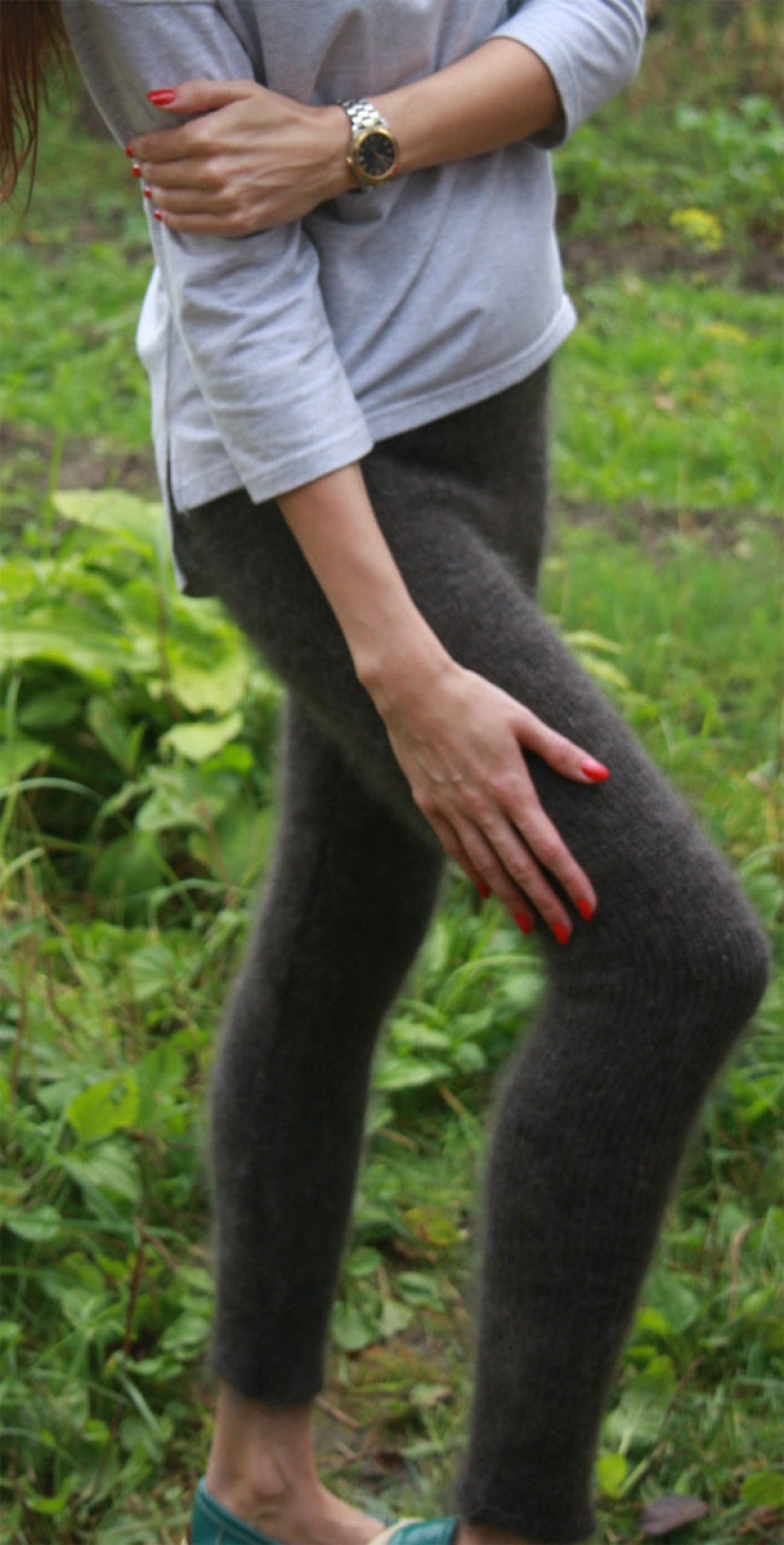 Downy yoga pants — the latest Orenburg hit