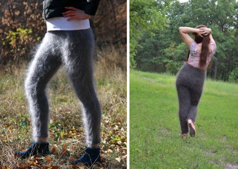 Downy yoga pants — the latest Orenburg hit