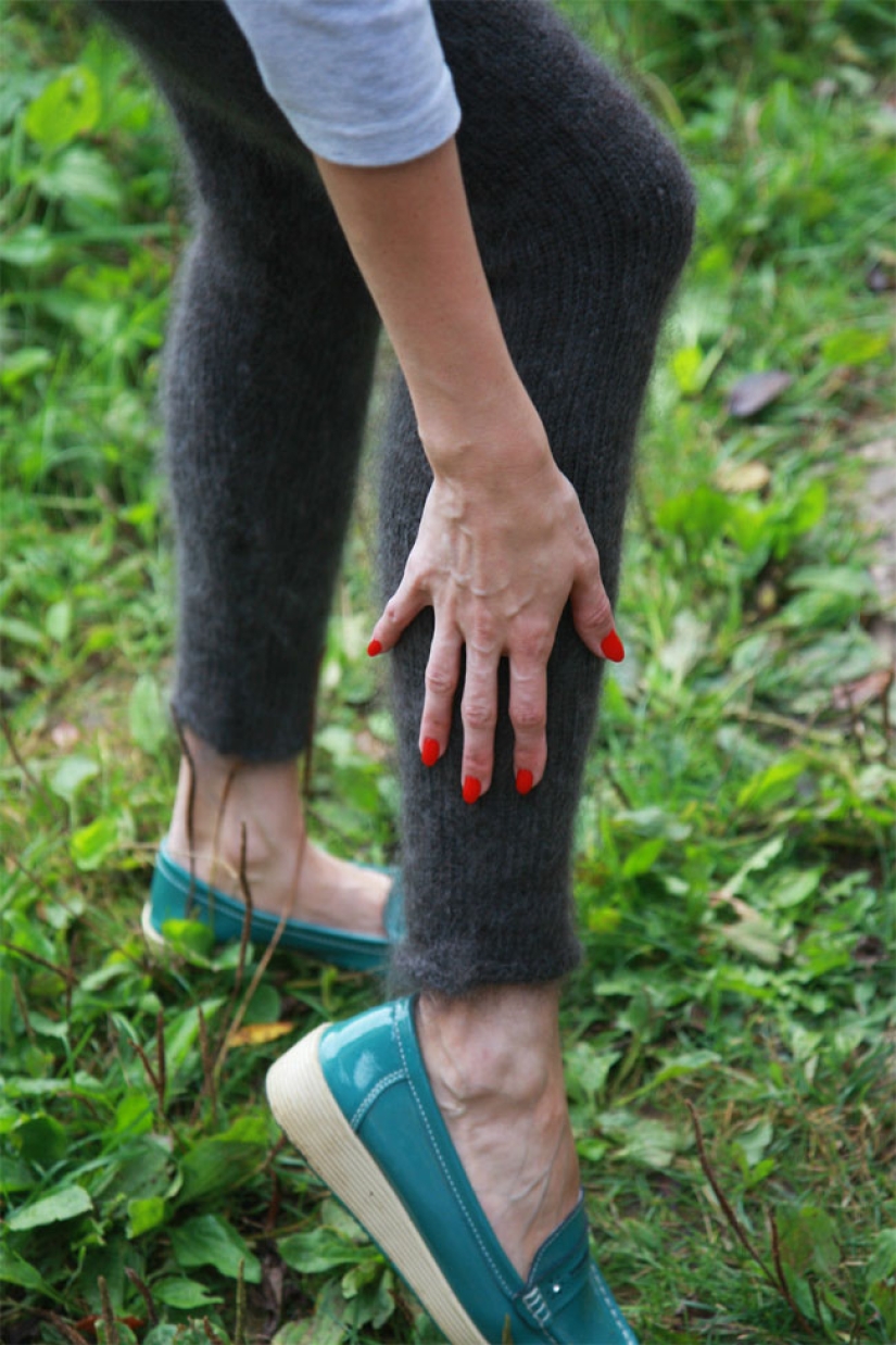 Downy yoga pants — the latest Orenburg hit