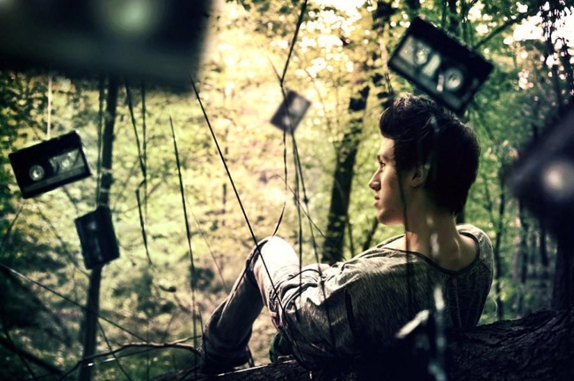 Dramatic self-portraits of a 19-year-old romantic Dramatic self-portraits of a 19-year-old romantic